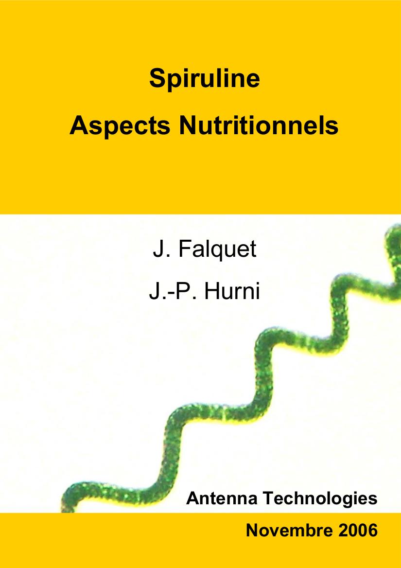 Spiruline Aspects nutritionnels